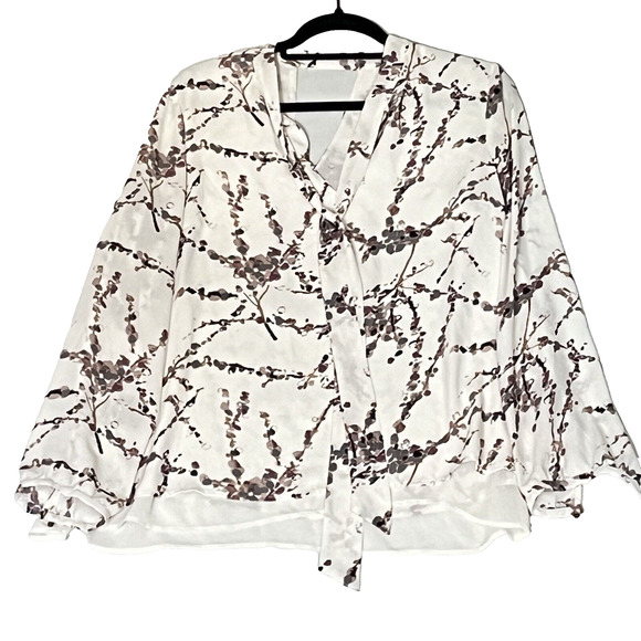 Lot of 3 Womens SZ L Blouse Tops DR2 Jessica Simpson Riders Lee Everyday Casual - Picture 2 of 16